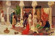 unknow artist Arab or Arabic people and life. Orientalism oil paintings 619 painting